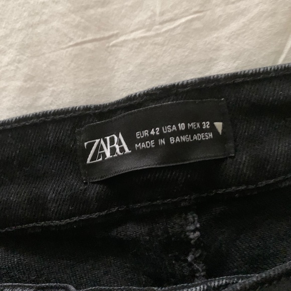 Zara black high waisted jeans - Picture 3 of 3